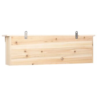 Mussenhuis met 5 kamers 68x15x21 cm vurenhout