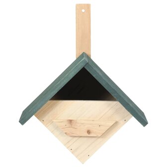 Vogelhuisjes 4 st 24x16x30 cm vurenhout
