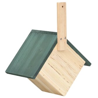 Vogelhuisjes 4 st 24x16x30 cm vurenhout