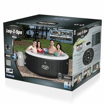 Bubbelbad Lay-Z-Spa opblaasbaar Miami Air Jet