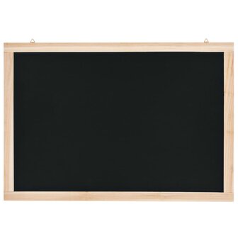 Krijtbord voor aan de wand 40x60 cm cederhout