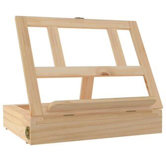 Tafelezel met lade 33,5x25,5x7 cm massief grenenhout