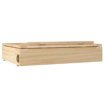 Tafelezel met lade 33,5x25,5x7 cm massief grenenhout