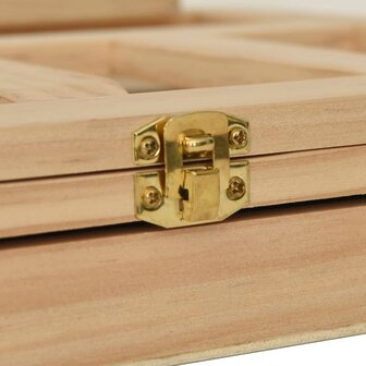 Tafelezel met lade 33,5x25,5x7 cm massief grenenhout