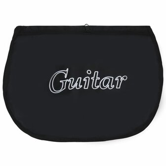 Gitaartas voor 4/4 klassieke gitaar 100x37 cm stof zwart