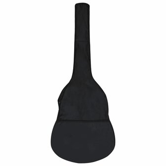 Gitaartas voor 1/2 klassieke gitaar 94x35 cm stof zwart