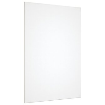 Canvasdoeken 12 st stof en massief grenenhout wit
