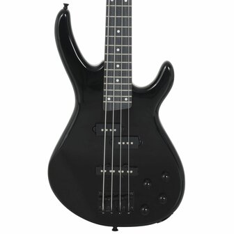 Basgitaar voor beginners elektrisch met tas 4/4 46&amp;quot; zwart