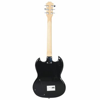 Gitaar voor beginners elektrisch met tas 4/4 39&amp;quot; zwart