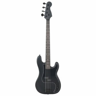 Basgitaar voor beginners elektrisch met tas 4/4 46&amp;quot; zwart