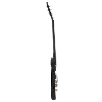 Gitaar voor beginners elektrisch met tas 4/4 39&amp;quot; zwart