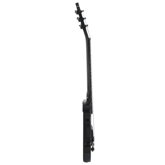 Gitaar voor beginners elektrisch met tas 3/4 30&amp;quot; zwart
