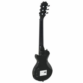 Gitaar voor beginners elektrisch met tas 3/4 30&amp;quot; zwart
