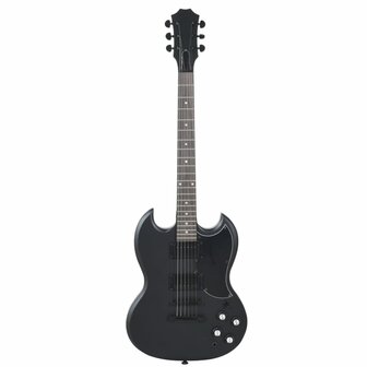 Gitaar voor beginners elektrisch met tas 4/4 39&amp;quot; zwart
