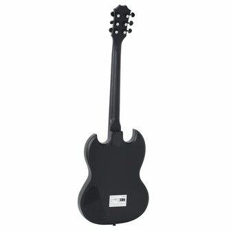 Gitaar voor beginners elektrisch met tas 4/4 39&amp;quot; zwart