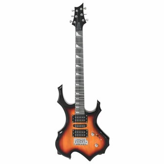 Gitaar voor beginners elektrisch met tas 4/4 39&amp;quot; zwart
