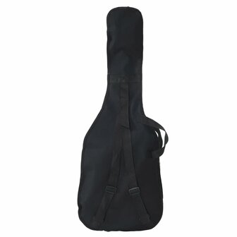 Gitaar voor beginners elektrisch met tas 4/4 39&amp;quot; zwart