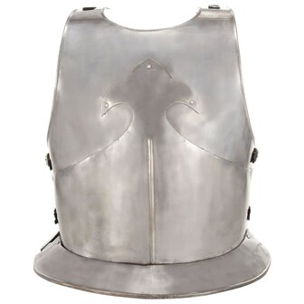 Kuras middeleeuws replica LARP staal zilverkleurig