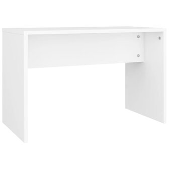 Kaptafelkruk 70x35x45 cm bewerkt hout wit