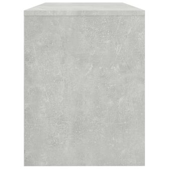 Kaptafelkruk 70x35x45 cm bewerkt hout betongrijs