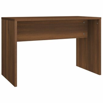 Kaptafelkruk 70x35x45 cm bewerkt hout bruin eikenkleur
