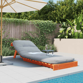 Futon slaapbank met matras 70x206x11 cm grenenhout wasbruin