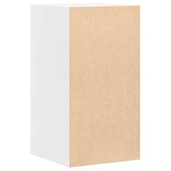 Ladekast 40x41x76 cm bewerkt hout wit