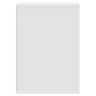 Ladekast 40x41x58 cm bewerkt hout wit