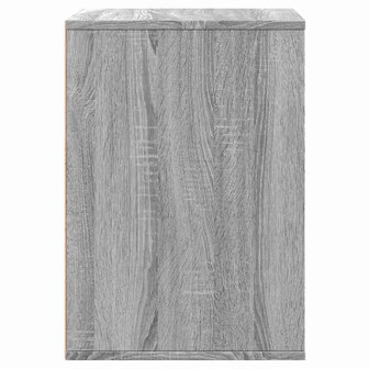 Ladekast 60x41x58 cm bewerkt hout grijs sonoma eikenkleurig