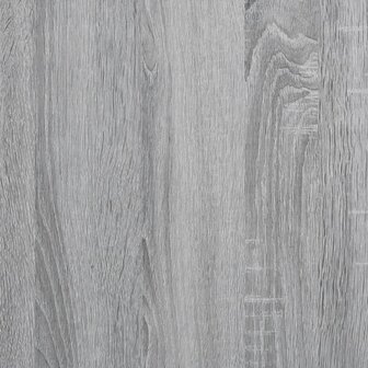 Ladekast 91x35,5x74,5 cm bewerkt hout grijs sonoma eikenkleurig