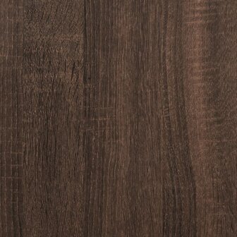 Ladekast 91x35,5x74,5 cm bewerkt hout bruin eikenkleurig
