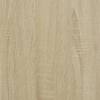 Ladekast 91x35,5x74,5 cm bewerkt hout sonoma eikenkleurig