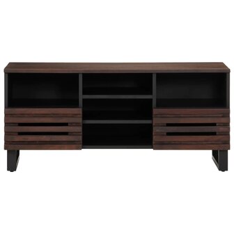 Tv-meubel 100x34x46 cm massief mangohout bruin