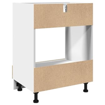 Ovenkast 60x46x81,5 cm spaanplaat sonoma eikenkleurig