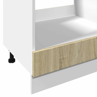 Ovenkast 60x46x81,5 cm spaanplaat sonoma eikenkleurig