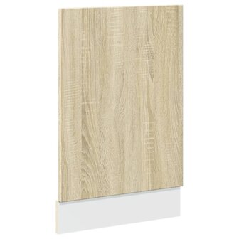 8-delige Keukenkastenset bewerkt hout sonoma eikenkleurig