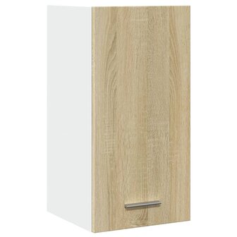 8-delige Keukenkastenset bewerkt hout sonoma eikenkleurig