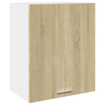 7-delige Keukenkastenset bewerkt hout sonoma eikenkleurig