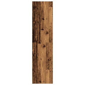 Kledingkast 30x50x200 cm bewerkt hout oud hout