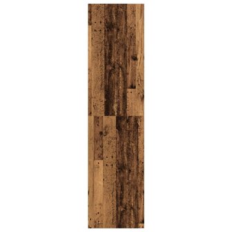 Kledingkast 30x50x200 cm bewerkt hout oud hout