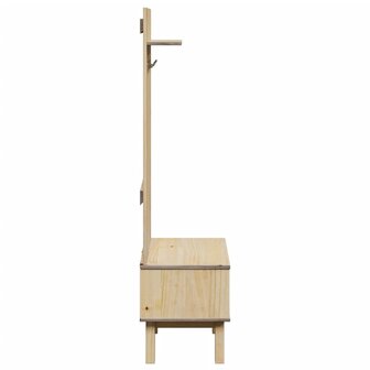Gangkast OTTA 50x40x160 cm massief grenenhout