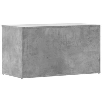 Opbergkist 84x42x46 cm bewerkt hout betongrijs