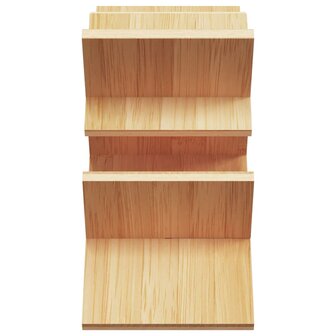 Wijnrek voor 5 flessen 41x15x25 cm bamboe