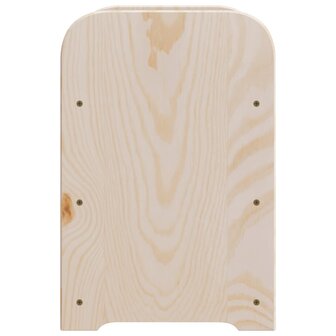 Wijnrek met bovenblad 33x25x37 cm massief grenenhout
