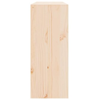 Wijnkast 62x25x62 cm massief grenenhout