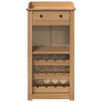 Wijnkast Panama 57x40x111,5 cm massief grenenhout
