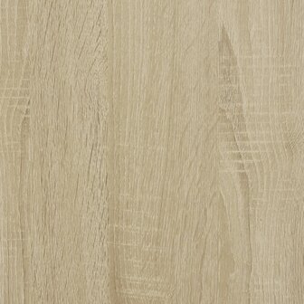 3-delige Kaptafelset bewerkt hout sonoma eikenkleurig