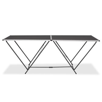 Behangtafel inklapbaar 200x60x78 cm MDF en aluminium