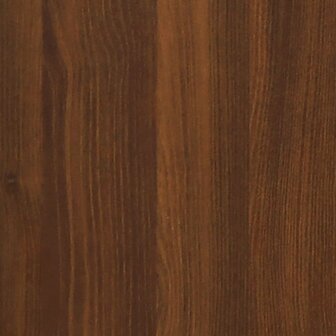 Wandtafel inklapbaar 100x60x56 cm bewerkt hout bruineiken