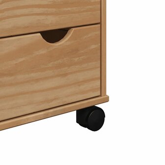 Keukentrolley OTTA 59x45x80 cm massief grenenhout